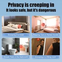 Détecteur de caméra anti-candide à rayons infrarouges avec verre de filtre optique pour la surveillance de la fenêtre de porte de Protection de la vie privée de l'hôtel