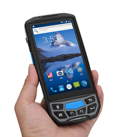 Czur — Scanner de codes-barres avec écran couleur, IPS, 5 pouces, avec résolution 720x1280, Terminal de données Android, robuste, avec PDA, Code Qr