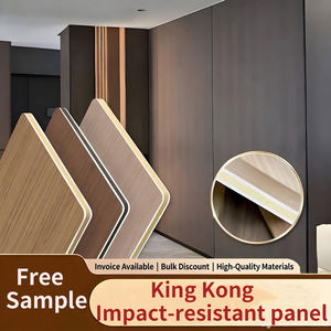 Двусторонняя высокоплотная противоударная панель из древесно-пластикового композита, современная, огнестойкая, простая в установке, для спальни и столовой - Product Image 2