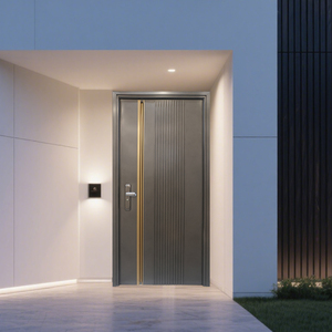 Hiện đại lớn tùy chỉnh thép không gỉ chống trộm nhập cửa cho biệt thự & căn hộ bên ngoài - Product Image 2