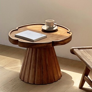 <span class=keywords><strong>Tavolino</strong></span> Laterale Moderno Personalizzabile in Stile Wabi Sabi, Creativo a Forma <span class=keywords><strong>di</strong></span> Tronco d'Albero, <span class=keywords><strong>Tavolino</strong></span> da Caffè in <span class=keywords><strong>Legno</strong></span> Massello per Soggiorno - Product Image 2