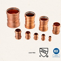 LIVRAISON GRATUITE: raccord à filetage femelle en cuivre pour raccord à pression Rigide et outil de Milwauke 1/2 "à 4" ASTM B88