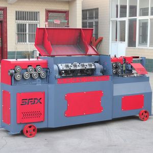Alimentador Enderezador Desbobinador SRJX SF-4-14A 0-100m para Barras, Máquina Industrial de Procesamiento de Metales con Control Digital de Alta Precisión - Product Image 3