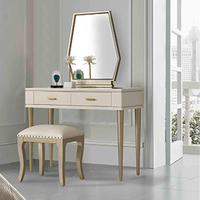 Chambre à coucher de luxe pour la maison lit double en bois massif tissu blanc lit grande taille mobilier moderne pour la chambre à coucher