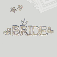 A-Z mignon perle lettre 3D strass broderie à la main fer sur bâtons Applique PVC bricolage paillettes patchs pour chapeau Sequin bricolage toile