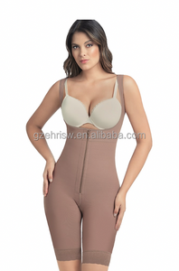 Faja larga con mayor cobertura <span class=keywords><strong>para</strong></span> <span class=keywords><strong>mujer</strong></span> de talla grande Push up Bra Trimmer Body Bra Back Fat Posture Shapewear Top Tank Shaper - Product Image 4