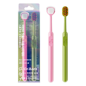 Tùy Chỉnh Bpa-Miễn Phí Vật Liệu Mềm Cao Su Lưỡi Sạch Hơn Và Tròn Lông Trẻ Em Bàn Chải Đánh Răng Kit Cho Bé Nhà Làm Sạch Sâu Răng Miệng - Product Image 1