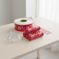 Boyaux de saucisse souples personnalisables en PA/PE, qualité alimentaire, haute résistance à la traction, résistants à l'huile, à l'oxygène, pour la conservation des arômes, logo personnalisé