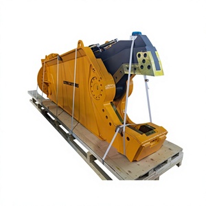 Cizalla Hidráulica SOOSAN para Excavadora, Herramienta de Corte de Metal Amarilla para Maquinaria de 36-45 Toneladas - Product Image 1
