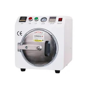 2023 Modell LY 965A Mini Auto Air-Lock OCA Debubble Defoam Maschine für LCD-Touchscreens Überholung 17 Zoll Max 220V 110V