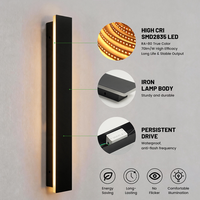 Lampu Dinding LED Gaya Bali dengan Remote Control, Lampu Strip untuk Tangga dan Kamar Mandi