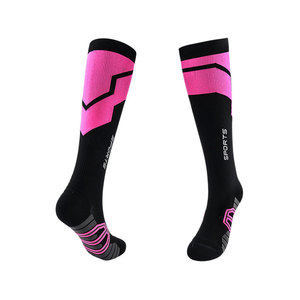 Long Style Breathable Super Soft High Elastic Colorful Compression Soccer Jogging Cycling Sport Socks for Men <strong>Prevent</strong> <strong>Varicose</strong> - Product Image 3