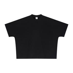 Camiseta de Manga Corta para Hombre, con Logotipo Personalizado, 100% Algodón, Cuello Redondo, Color Sólido, Estilo Hip Hop, Suave, Transpirable, Corte Regular, Informal, para Verano - Product Image 3