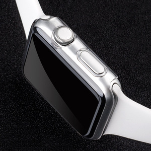 Étui de protection d'écran en TPU souple et transparent pour <span class=keywords><strong>Apple</strong></span> <span class=keywords><strong>Watch</strong></span> 49mm 45mm 41mm <span class=keywords><strong>44mm</strong></span> 40mm 42mm 38mm, compatible avec les séries Iwatch 8 7 6 SE 5 <span class=keywords><strong>4</strong></span> 3 2 - Product Image 3