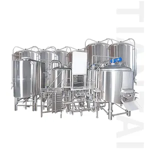 Tiantai 1500L craft steam mini brewery equipment for sale