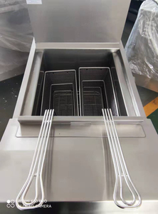 Friteuse commerciale avec filtre à <span class=keywords><strong>huile</strong></span>, cuisine de restauration rapide, friteuse KFC, friteuse à gaz/électrique, friteuse ouverte, usine - Product Image 5