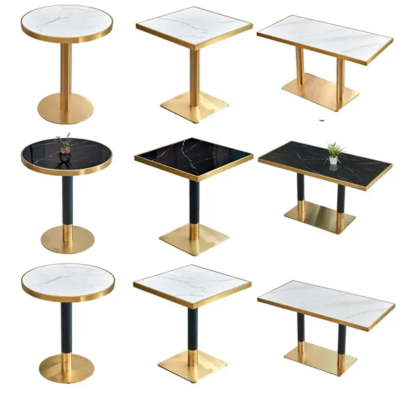 Jxt Modern Café Tafelstoelen Fast Food Eettafel Restaurant Set Meubels Bar Pub Tafelstoelen Met Metalen Poot