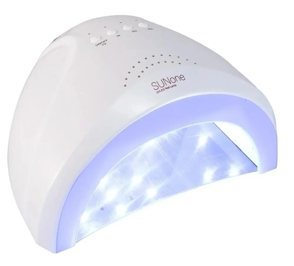 24/48W SUN ONE nail polish dryer UV LED nail lamps with metal base for manicure salon home use