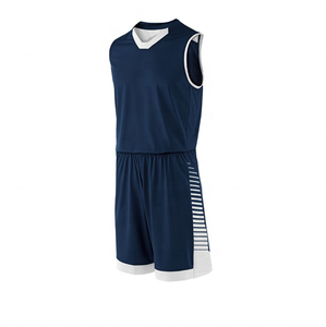 Uniformes de basketball personnalisés grande taille de haute qualité, vêtements de sport respirants, impression par transfert thermique, été, antibactérien, séchage rapide - Product Image 2