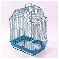 Volière ventilée haut de gamme petite - Cage en fer durable avec récupérateur de graines pour perruches, agapornis, et ménagères