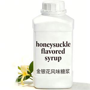 Sirop de Chèvrefeuille Premium, Arôme Floral Riche, Formule Stable, Qualité Alimentaire pour Boissons, Pâtisseries, Confiseries <span class=keywords><strong>et</strong></span> Boissons Santé - Product Image 1