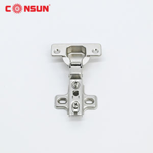 Mobilya menteşe 110 derece gizli iki yönlü vida plaka üzerinde hidrolik yumuşak yakın menteşeler kabine için - Product Image 2