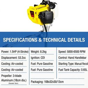 <span class=keywords><strong>Moteur</strong></span> hors-bord professionnel 1,5 CV 4 temps, propulsion à essence légère <span class=keywords><strong>pour</strong></span> kayaks et bateaux pneumatiques, MOQ 1 unité - Product Image 3