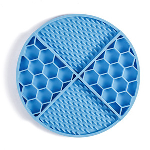 Tappetino in Silicone con Ventosa per Lenta Alimentazione, per Cani e Gatti, per Distribuzione di Crocchette e Alimentazione Quotidiana - Product Image 5