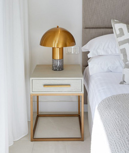 Hotel Gold Metall Lampe De Home Decor Vintage moderne nordische Lesebett Seite LED Schreibtisch Licht Luxus Tisch lampe - Product Image 5