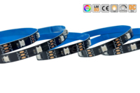 Bandes lumineuses WS2812 60 LED 144 LED 5V 5050 RGB avec IC, pixels numériques adressables individuels, bande LED intelligente WS2812b RGB