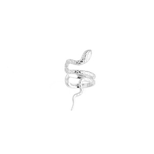 925 Sterling Silver Singolo Normcore di Stile Del Serpente Del Polsino Dell'orecchio di stile Creativo gioielli in argento