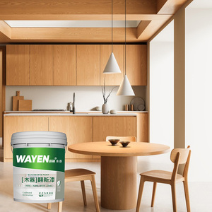 Vernice per Legno a Base d'Acqua per <span class=keywords><strong>Mobili</strong></span> in Legno Antico, Cambia Colore, Alta Adesione, Asciugatura Rapida, Rivestimento Autoapplicabile - Product Image 6