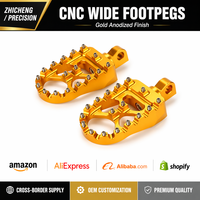 Repose-pieds CNC en aluminium Zhicheng pour moto Husqvarna Enduro Dirt Bike – Remplacement/Mise à niveau