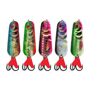 Nouveau 20g 6.7cm Vibrations Métal Jig Appât pour Bass Pike Marlin Bream Trolling <span class=keywords><strong>Meilleur</strong></span> Spinner Cuillère De Pêche Leurres pour River Lake - Product Image 4