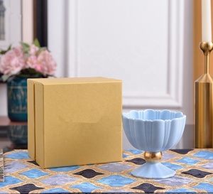 European Style High-quality Eco-Friendly Luxury Bone China Ice Cream <b>Cup</b> Suitable for Ice Cream Shops - Product Image 4