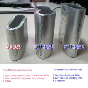 Haute sécurité forme spéciale botte en aluminium <span class=keywords><strong>tour</strong></span> ascenseur botte toit rond incurvé toit botte - Product Image 6