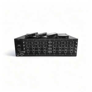 Extenseur HDBase-T HDCP2.2 100m, Commutateur Matriciel Multi-signaux 4x4 4K30 Sans Soudure avec Synchronisation Audio et Vidéo - Product Image 1