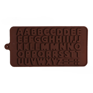 แม่พิมพ์ซิลิโคนรูปตัวอักษรภาษาอังกฤษ 26 ตัว สำหรับทำช็อกโกแลต เยลลี่ พุดดิ้ง สบู่ทำมือ แม่พิมพ์งานฝีมือ DIY รองรับการสั่งแบบคละแบบ - Product Image 3