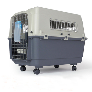 Airline Approves IATA Standard Outdoor Travel Transport Wheel Water Bottle Large Size Small Pet Cages Pet Cages Carriers Dog