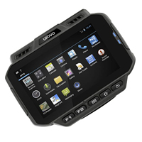 Ordinateur portable d'entreprise Urovo U2 avec processeur quadricœur 2,4 GHz, Android 14, batterie montée au poignet