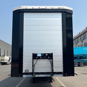 נגרר מכולות 30-60 טון הניתן להתאמה אישית, 3 סרנים, תיבת פלדה, למכירה - Product Image 5