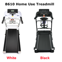 Tapis roulant électrique Lijiujia facile à installer avec inclinaison automatique de 0 à 15 niveaux, moteur de 2,0 ch, machine de course pliable pour le cardio