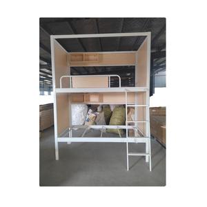 Steel Fashion Capsule Bunk <b>Bed</b> Double Decker Space Bunk <b>Bed</b> with Curtain for Hotel Youth Hostel - Product Image 1