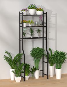 Étagère <span class=keywords><strong>de</strong></span> rangement pour salle <span class=keywords><strong>de</strong></span> bain au-<span class=keywords><strong>dessus</strong></span> des toilettes, étagères <span class=keywords><strong>de</strong></span> salle <span class=keywords><strong>de</strong></span> bain autoportantes en bois, étagère <span class=keywords><strong>de</strong></span> rangement au-<span class=keywords><strong>dessus</strong></span> des toilettes avec porte-papier - Product Image 6