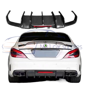 Diffuseur arrière de style R en fibre de carbone de haute qualité C218 CLS avec éclairage pour Mercedes Benz Classe <span class=keywords><strong>C</strong></span> <span class=keywords><strong>63</strong></span> <span class=keywords><strong>AMG</strong></span> - Product Image 4