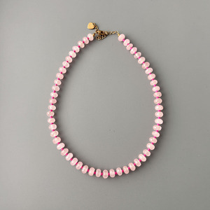 Handmade Boho Summer Beach Holiday Jewelry Chunky Mixed Gemstone <strong>Candy</strong> Crystal Bead <strong>Necklace</strong> for Women - Product Image 5