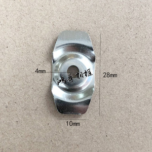 <b>Wire</b> Rope Buckle 10mm 28mm Length <b>Picture</b> Frame Accessory Concealed Hanging Clip - Product Image 1
