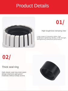 Chất lượng cao Nylon PG cáp kết nối đa-lỗ Cable gland npt1/4 với mẫu miễn phí - Product Image 2