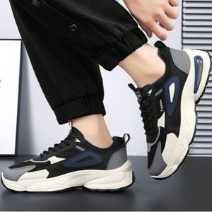 Chaussures de sport décontractées pour hommes, nouvelle collection, logo personnalisé, hiver/printemps, lacets, maille légère, confortables, respirantes, baskets de marche - Product Image 2