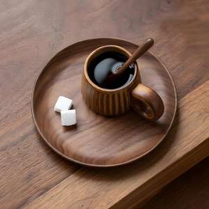 Vente en gros de plateaux à fruits en bois <span class=keywords><strong>massif</strong></span> de noyer noir d'Amérique du Nord, très vendus, pour la décoration, l'usage domestique et l'extérieur - Product Image 2